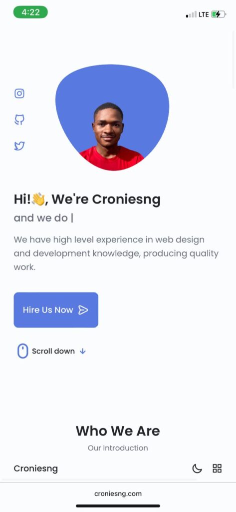 How to Create an Account On Croniesng